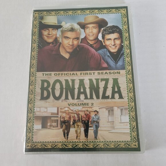 Bonanza: The Official FIRST Season Volume 2 FOUR DVD Set NEW - Picture 1 of 10